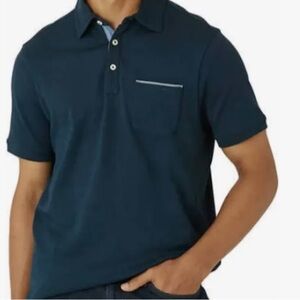 Tahari Dark Blue Polo Shirt